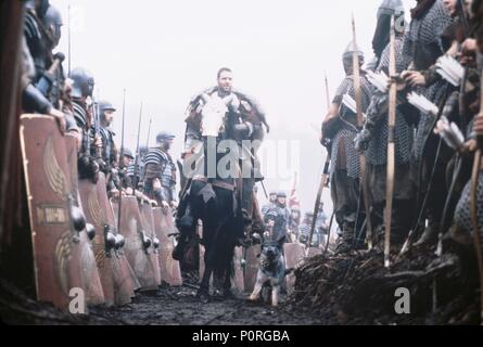 Original Film Titel: GLADIATOR. Englischer Titel: GLADIATOR. Regisseur: Ridley Scott. Jahr: 2000. Stars: Russell Crowe. Quelle: DREAMWORKS/UNIVERSAL PICTURES / JAAP BUITENDIJK / Album Stockfoto