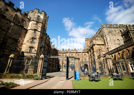 Innenhof von Schloss von Lancaster früher HMP Lancaster Lancashire England Großbritannien Stockfoto