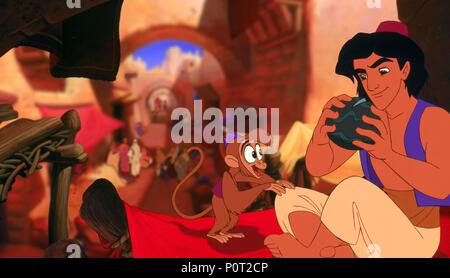 Original Film Titel: Aladdin. Englischer Titel: Aladdin. Regisseur: John MUSKER. Jahr: 1992. Quelle: Disney/Album Stockfoto