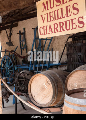 Chateauneuf-du-Pape Carpentras Vaucluse Provence-Alpes-Côte d'Azur Frankreich Stockfoto