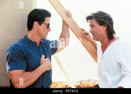 Original Film Titel: TANGO & CASH. Englischer Titel: TANGO & CASH. Regisseur: ALBERT MAGNOLI ANDREI KONCHALOVSKY;. Jahr: 1989. Stars: Kurt Russell, Sylvester Stallone. Quelle: WARNER BROTHERS/Album Stockfoto
