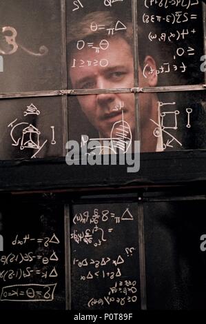 Original Film Titel: A Beautiful Mind. Englischer Titel: A Beautiful Mind. Regisseur: Ron Howard. Jahr: 2001. Stars: Russell Crowe. Credit: UNIVERSAL STUDIOS/DREAMWORKS/REED, ELI/Album Stockfoto
