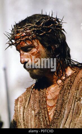 Original Film Titel: die Passion Christi. Englischer Titel: die Passion Christi. Regisseur: MEL GIBSON. Jahr: 2004. Stars: JIM CAVIEZEL. Credit: ICON DISTRIBUTION INC. /ANTONELLO, Philippe/Album Stockfoto