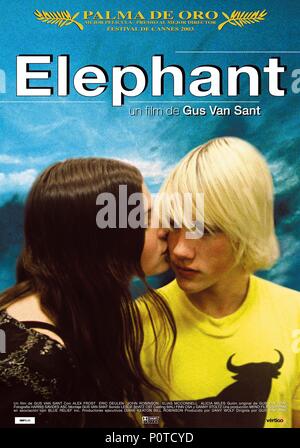 Original Film Titel: Elefant. Englischer Titel: Elefant. Regisseur: GUS VAN SANT. Jahr: 2003. Credit: HBO/Album Stockfoto