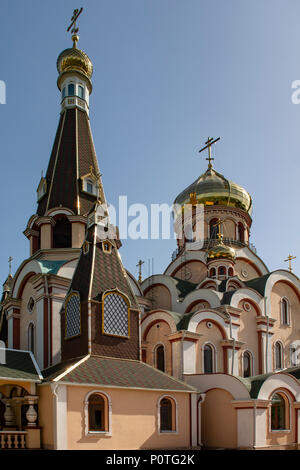 Kirche der Kreuzerhöhung, Almaty, Kasachstan Stockfoto