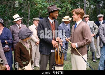 Original Filmtitel: die Legende von Bagger Vance. Englischer Titel: Die Legende von Bagger Vance. Regisseur: Robert Redford. Jahr: 2000. Stars: Will Smith, MATT DAMON. Credit: ALLIED FILMEMACHER/JAMES, David/Album Stockfoto