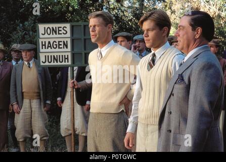 Original Filmtitel: die Legende von Bagger Vance. Englischer Titel: Die Legende von Bagger Vance. Regisseur: Robert Redford. Jahr: 2000. Stars: MATT DAMON, BRUCE MCGILL, JOEL GRETSCH. Credit: ALLIED FILMEMACHER/JAMES, David/Album Stockfoto