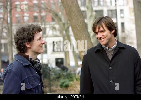 Original Film Titel: ewigen Sonnenschein DER makellos. Englischer Titel: ewigen Sonnenschein DER makellos. Regisseur: Michel Gondry. Jahr: 2004. Stars: JIM CARREY; Michel Gondry. Quelle: FOCUS FEATURES/Lee, David/Album Stockfoto