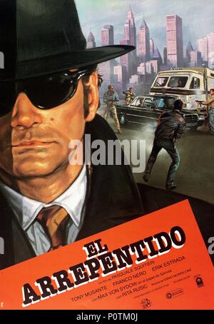 Original Film Titel: IL PENTITO. Englischer Titel: IL PENTITO. Film Regie: PASQUALE SQUITIERI. Jahr: 1985. Credit: C.G. Silber FILM/Album Stockfoto