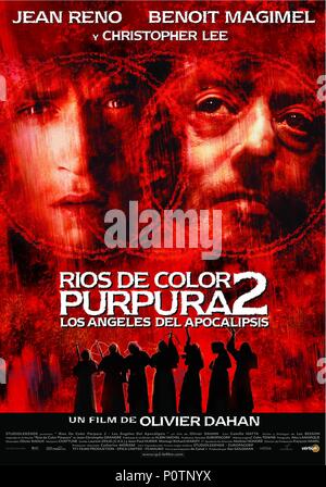 Original Film Titel: RIVEIRER POURPRES 2 - LES ANGES DE L'APOCALYPSE. Englischer Titel: CRIMSON RIVERS 2: die Engel der Apokalypse. Regisseur: Olivier Dahan. Jahr: 2004. Credit: STUDIOLEGENDE/EUROPACORP Y TF1 FILMPRODUKTION/Album Stockfoto