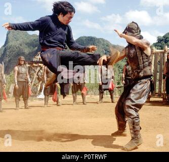 Original Film Titel: IN 80 TAGEN UM DIE WELT. Englischer Titel: 2004 IN 80 TAGEN UM DIE WELT. Regisseur: Frank Coraci. Jahr: 2004. Stars: Jackie Chan. Quelle: BUENA VISTA/Album Stockfoto