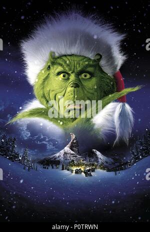 Original Film Titel: Wie der Grinch Weihnachten gestohlen hat. Englischer Titel: GRINCH, der. Regisseur: Ron Howard. Jahr: 2000. Quelle: Universal/Album Stockfoto