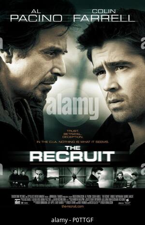 Original Film Titel: der REKRUTIEREN. Englischer Titel: Die REKRUTIEREN. Regisseur: Roger Donaldson. Jahr: 2003. Credit: TOUCHSTONE PICTURES/Album Stockfoto