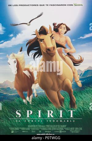 Original Film Titel: SPIRIT: STALLION DER CIMARRON. Englischer Titel: SPIRIT: STALLION DER CIMARRON. Regisseur: KELLY ASBURY, LORNA COOK. Jahr: 2002. Quelle: DREAMWORKS/Album Stockfoto