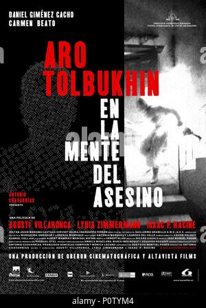 Original Film Titel: ARO TOLBUKHIN, EN LA MENTE DEL ASESINO. Englischer Titel: ARO TOLBUKHIN IM KOPF EINES MÖRDER. Regisseur: AGUSTIN VILLARONGA; LYDIA ZIMMERMANN; ISAAC S. RACINE. Jahr: 2002. Credit: OBERON CINEMATOGRAFICA/ALTAVISTA/MORO FILME/Filme/Album LESTES Stockfoto