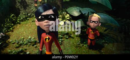 Original Film Titel: Die Unglaublichen - The Incredibles. Englischer Titel: The Incredibles. Regisseur: Brad Bird. Jahr: 2004. Credit: Pixar Animation Studios / WALT DISNEY PICTURES/Album Stockfoto