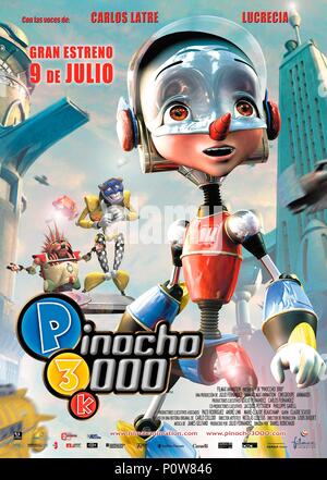 Original Film Titel: P3K: PINOCCHIO 3000. Englischer Titel: P3K: PINOCCHIO 3000. Regisseur: DANIEL ROBICHAUD. Jahr: 2004. Credit: FILMAX ANIMATION/CINEGROUPE/ANIMAKIDS/Album Stockfoto