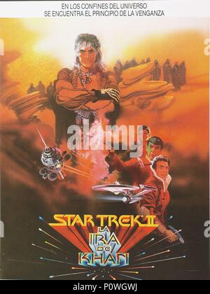 Original Film Titel: Star Trek II: Der Zorn des Khan. Englischer Titel: Star Trek II: Der Zorn des Khan. Regisseur: NICHOLAS MEYER. Jahr: 1982. Quelle: Paramount Pictures/Album Stockfoto