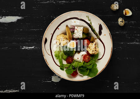 Leckere vegetarische Salat Stockfoto