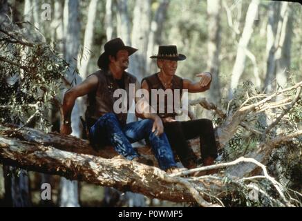 Original Film Titel: CROCODILE DUNDEE IN LOS ANGELES. Englischer Titel: CROCODILE DUNDEE IN LOS ANGELES. Regisseur: Simon WINCER. Jahr: 2001. Stars: Paul Hogan. Credit: BUNGALOW PRODUKTIONEN/SILVER LION FILME/VISIONVIEW/Album Stockfoto