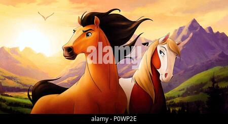 Original Film Titel: SPIRIT: STALLION DER CIMARRON. Englischer Titel: SPIRIT: STALLION DER CIMARRON. Regisseur: KELLY ASBURY, LORNA COOK. Jahr: 2002. Quelle: DREAMWORKS/Album Stockfoto