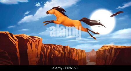 Original Film Titel: SPIRIT: STALLION DER CIMARRON. Englischer Titel: SPIRIT: STALLION DER CIMARRON. Regisseur: KELLY ASBURY, LORNA COOK. Jahr: 2002. Quelle: DREAMWORKS/Album Stockfoto