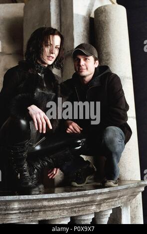 Original Film Titel: Underworld. Englischer Titel: Underworld. Regisseur: LEN WISEMAN. Jahr: 2003. Stars: Kate Beckinsale; LEN WISEMAN. Credit: SCREEN GEMS/Lakeshore Entertainment/Album Stockfoto