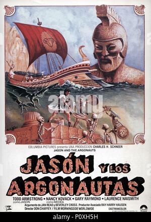 Original Film Titel: Jason und die Argonauten. Englischer Titel: Jason und die Argonauten. Regisseur: DON CHAFFEY. Jahr: 1963. Stars: Jason. Quelle: Columbia Pictures/Album Stockfoto