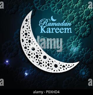Ramadan Grüße Vektor Stock Vektor