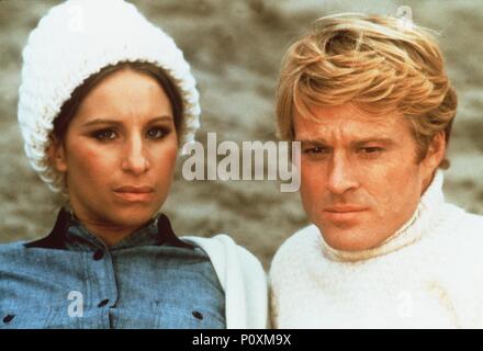 Original Film Titel: DIE ART UND WEISE, WIE WIR WAREN. Englischer Titel: DIE ART UND WEISE, WIE WIR WAREN. Regisseur: Sydney Pollack. Jahr: 1973. Stars: BARBRA STREISAND, Robert Redford. Quelle: Columbia Pictures/Album Stockfoto