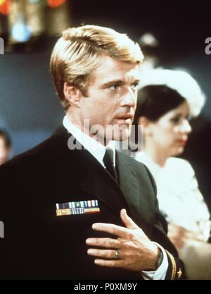 Original Film Titel: DIE ART UND WEISE, WIE WIR WAREN. Englischer Titel: DIE ART UND WEISE, WIE WIR WAREN. Regisseur: Sydney Pollack. Jahr: 1973. Stars: Robert Redford. Quelle: Columbia Pictures/Album Stockfoto