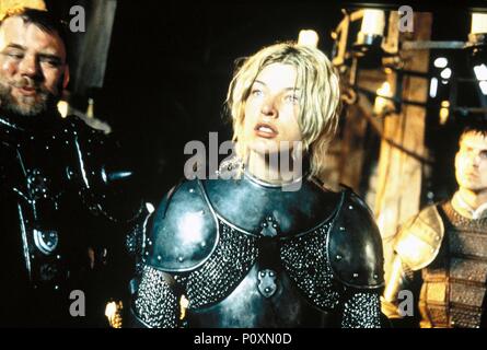 Original Film Titel: JEANNE D'ARC. Englischer Titel: MESSENGER: DIE GESCHICHTE VON JEANNE D'ARC. Regisseur: Luc Besson. Jahr: 1999. Stars: Milla Jovovich. Credit: GAUMONT/Englisch, JACK/Album Stockfoto