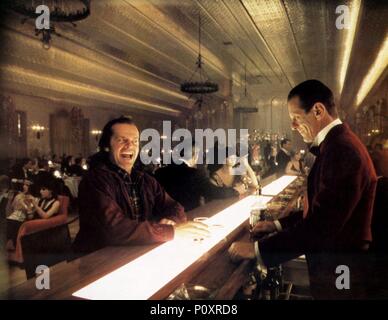 Original Film Titel: THE SHINING. Englischer Titel: THE SHINING. Regisseur: Stanley Kubrick. Jahr: 1980. Stars: Jack Nicholson. Quelle: WARNER BROTHERS/Album Stockfoto
