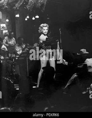 Original Film Titel: BUS STOP. Englischer Titel: BUS STOP. Regisseur: Joshua Logan. Jahr: 1956. Stars: Marilyn Monroe. Quelle: 20th Century Fox/Album Stockfoto