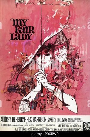 Original Film Titel: MY FAIR LADY. Englischer Titel: MY FAIR LADY. Regisseur: George Cukor. Jahr: 1964. Quelle: WARNER BROTHERS/Album Stockfoto