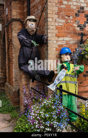 East Budleigh Scarecrow Festival Stockfoto