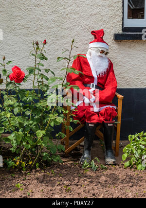 East Budleigh Scarecrow Festival Stockfoto