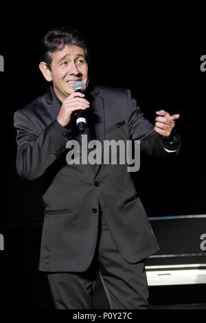 Hamburg, Deutschland. 08 Juni, 2018. La Notte Italiana - Die großen italienischen Schlageraftert auf der lakebreed Bregenz am 08.06.2018 mit Placido Domingo Jr. Junior | Verwendung der weltweiten Kredit: dpa/Alamy leben Nachrichten Stockfoto