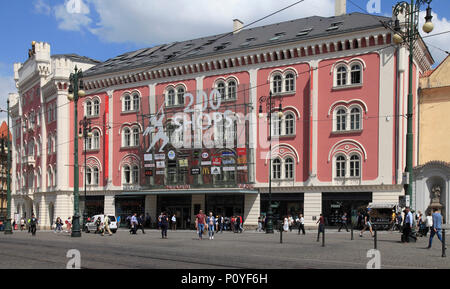 Tschechische Republik, Prag, Einkaufszentrum Palladium, Außen, Stockfoto