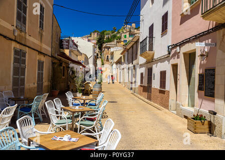 Capdepera - historisches Dorf in der wunderschönen Landschaft von Mallorca, Spanien Stockfoto