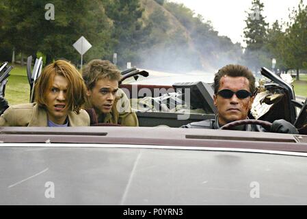 Original Film Titel: Terminator 3: REBELLION DER MASCHINEN. Englischer Titel: Terminator 3: REBELLION DER MASCHINEN. Regisseur: JONATHAN MOSTOW. Jahr: 2003. Stars: Claire Danes; ARNOLD SCHWARZENEGGER, NICK STAHL. Quelle: IWF 3/ZUCKERMAN, ROBERT/Album Stockfoto