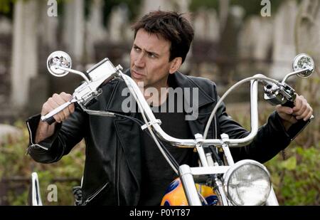 Original Film Titel: Ghost Rider. Englischer Titel: Ghost Rider. Regisseur: MARK STEVEN JOHNSON. Jahr: 2007. Stars: NICOLAS CAGE. Quelle: Columbia Pictures/Album Stockfoto