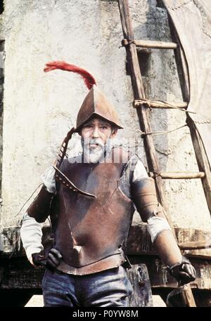Original Filmtitel: der MANN VON LA MANCHA. Englischer Titel: MANN VON LA MANCHA. Regisseur: Arthur Hiller. Jahr: 1972. Stars: Peter O'Toole. Quelle: UNITED ARTISTS/Album Stockfoto