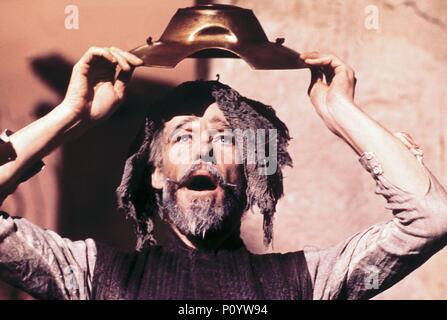 Original Filmtitel: der MANN VON LA MANCHA. Englischer Titel: MANN VON LA MANCHA. Regisseur: Arthur Hiller. Jahr: 1972. Stars: Peter O'Toole. Quelle: UNITED ARTISTS/Album Stockfoto