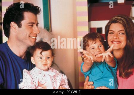 Original Film Titel: Sehen, wer spricht. Englischer Titel: Sehen, wer spricht. Regisseur: AMY HECKERLING. Jahr: 1990. Stars: John TRAVOLTA, Kirstie Alley. Quelle: TRI STAR BILDER / Album Stockfoto