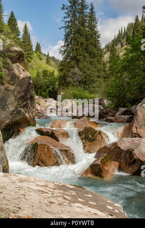 Grigorevka Schlucht, Kirgisistan Stockfoto