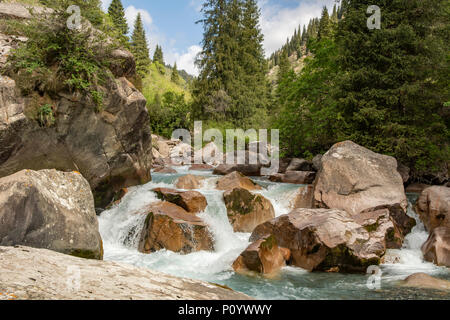 Grigorevka Schlucht, Kirgisistan Stockfoto