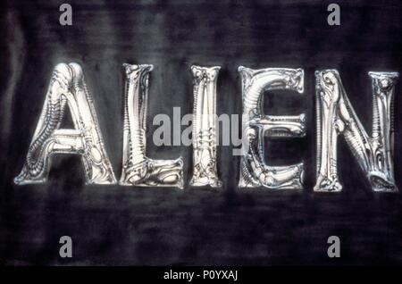 Original Film Titel: Alien. Englischer Titel: Alien. Regisseur: Ridley Scott. Jahr: 1979. Quelle: 20th Century Fox/Album Stockfoto