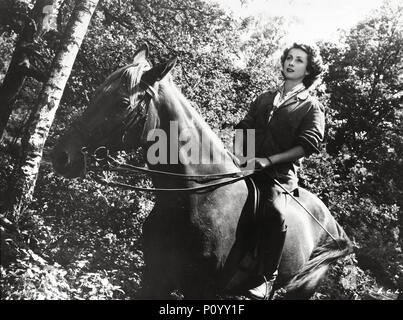 Original Film Titel: L'AMANT DE LADY CHATTERLEY. Englischer Titel: LADY CHATTERLEY LIEBHABER. Regisseur: Marc ALLEGRET. Jahr: 1955. Stars: Danielle Darrieux. Credit: ORSAY FILME / REGIE DU FILM/Album Stockfoto