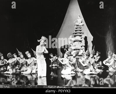 Original Film Titel: DER KÖNIG UND I. Englischer Titel: DER KÖNIG UND I. Film Regie: Walter Lang. Jahr: 1956. Quelle: 20th Century Fox/Album Stockfoto